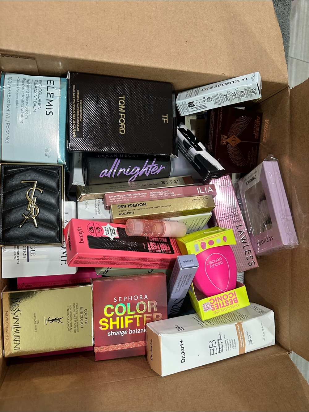 Sephora makeup hair and makeup bundle lot .